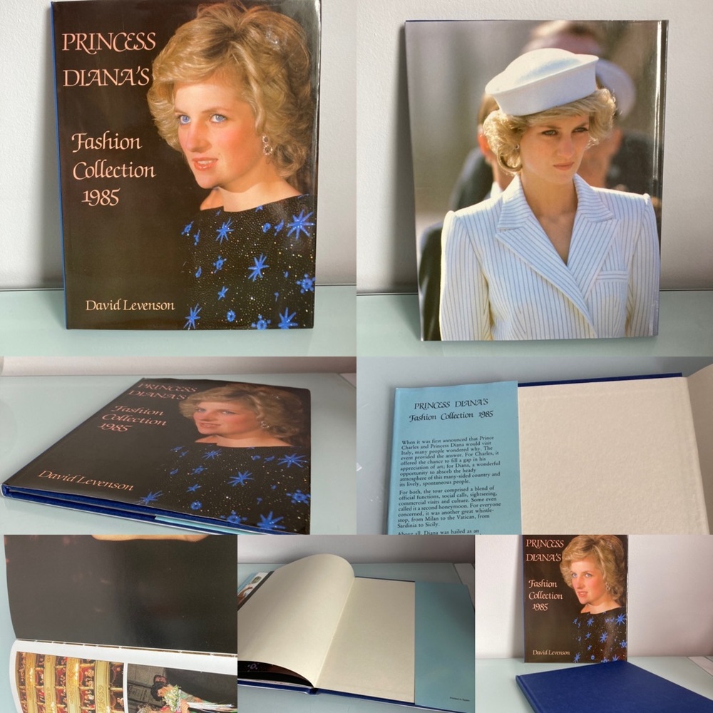 Vintage 1985 Princess Diana’s fashion book